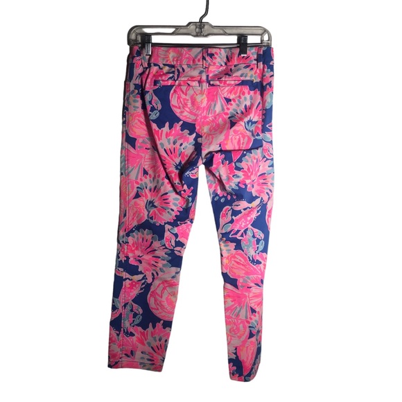 Lilly Pulitzer Sadie stretch crop chino pants. Sz 2 - Picture 4 of 7